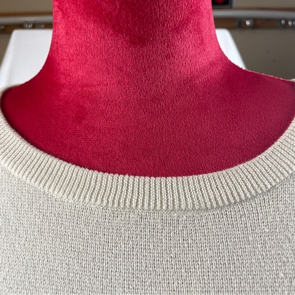 Lane Bryant Cream Knit Top - Picture 3 of 8